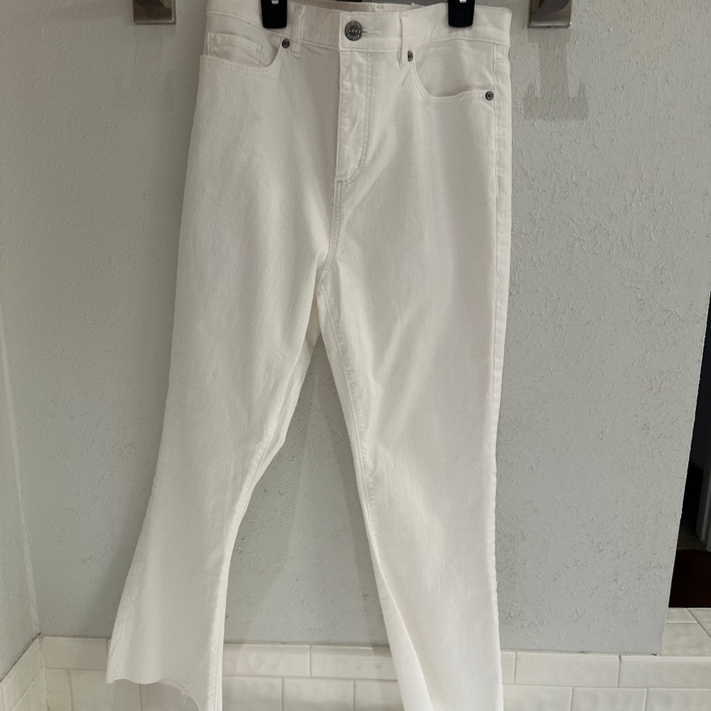 loft High waist Kick crop